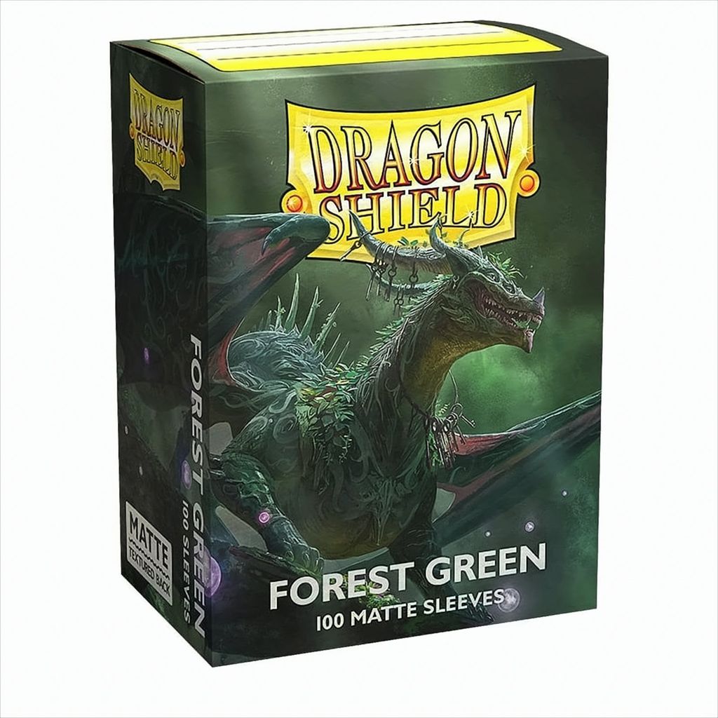 Dragon Shield: Forest Green - Matte Sleeves - Standard Size