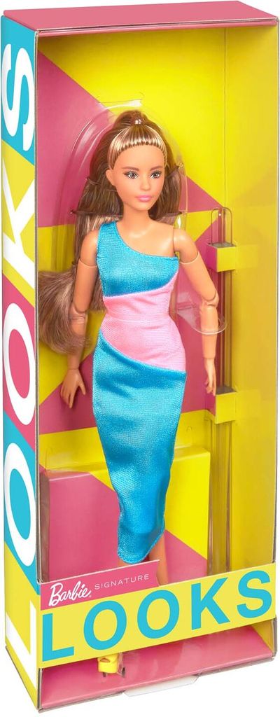 Mattel HJW82 - Bambola Barbie Signature Barbie Looks con Immagine del prodotto 