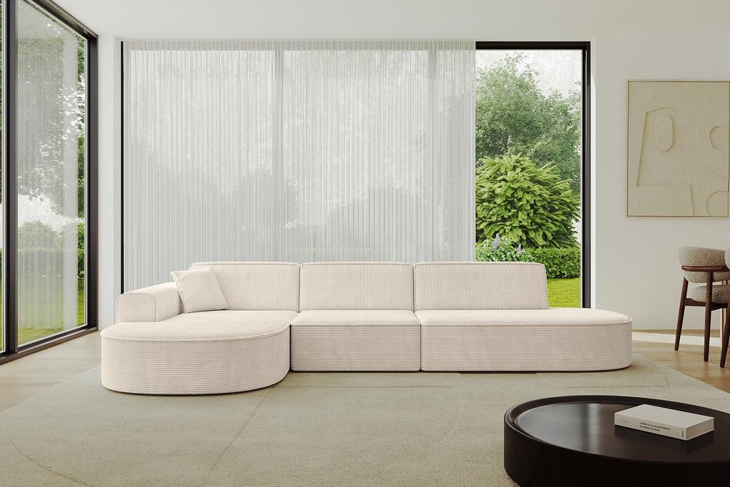 ALTDECOR Ecksofa in L-Form  MARI-L2 - 328x171x79,5 cm  Produktbild 