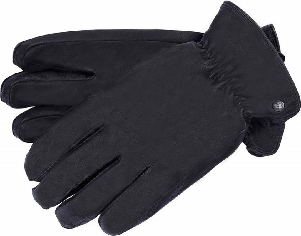 Roeckl Herren sportive Leder Handschuhe mit Fleece Futter