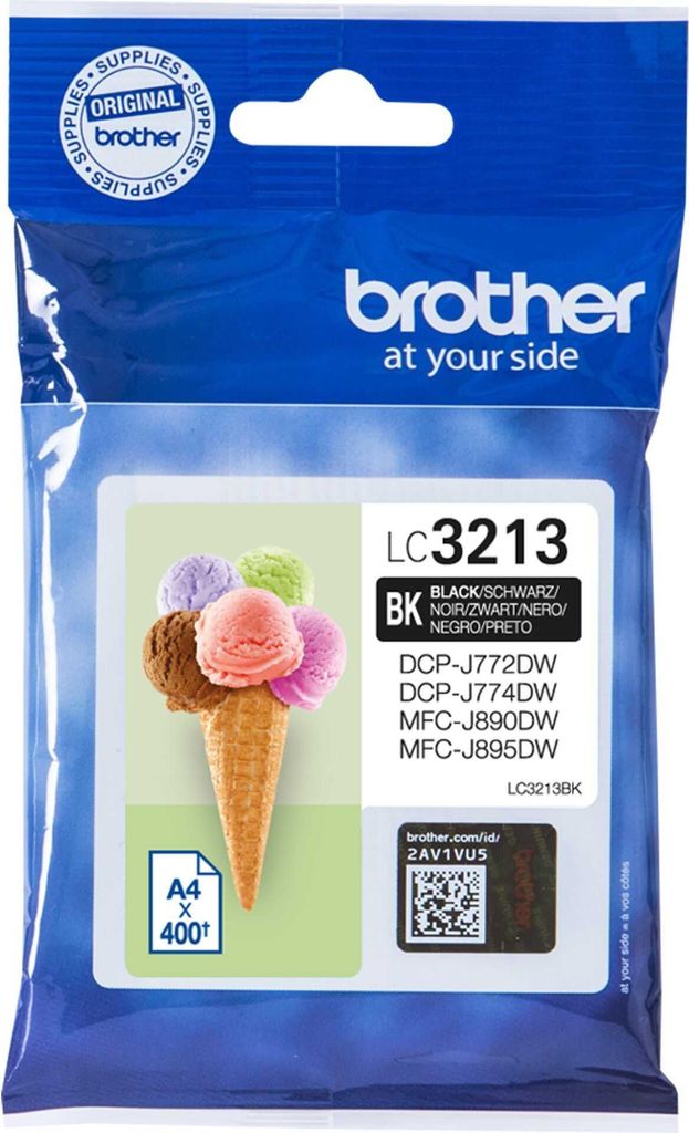 Brother LC-3213BK Oryginalny wkład do drukarki o wysokiej Zdjęcie produktu 