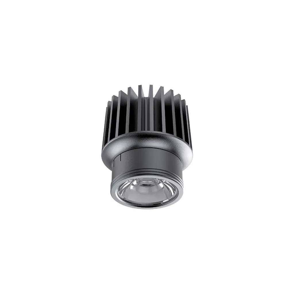 Spot LED encastré Ideal Lux Dynamic 15W Cri90 2700K Noir 208572 IP54