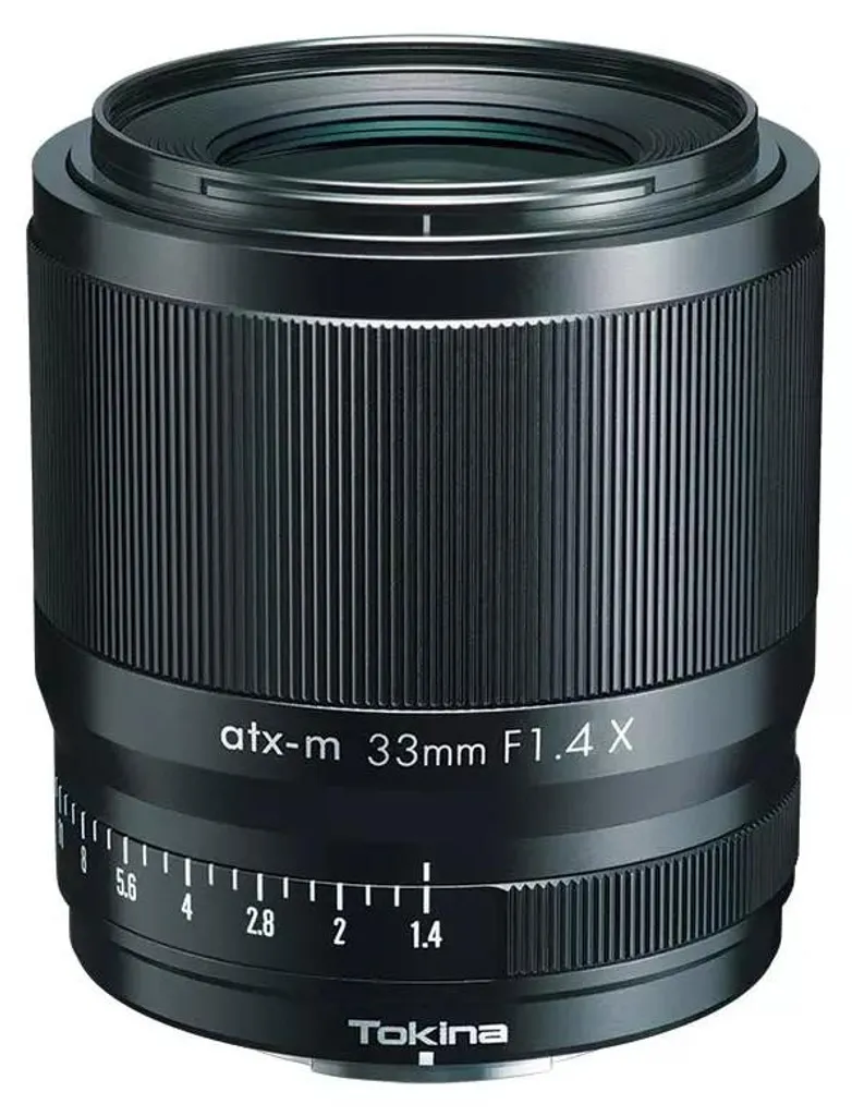 Objectif photo 33mm f/1.4 Tokina atx-m compatible monture Fujifilm X