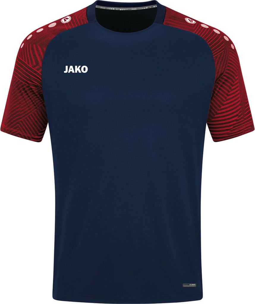 JAKO T-Shirt Performance marine/rot 40