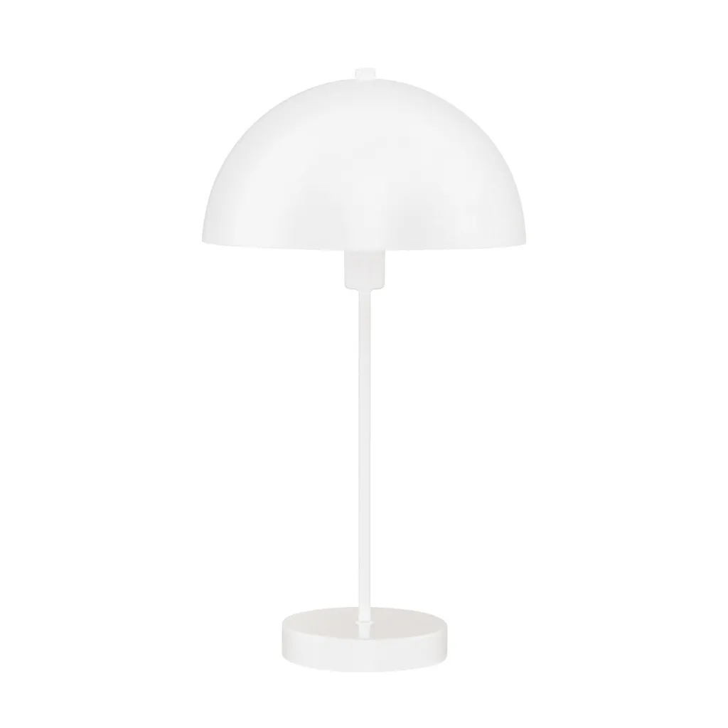Lampe bureau anti-éblouissement Mushroom Steel - Luminaire blanc E14