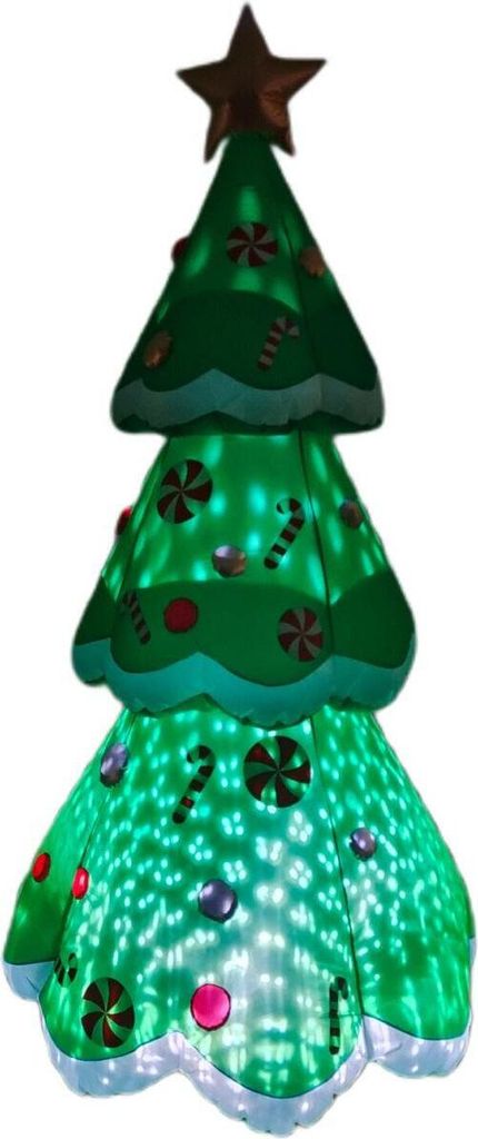 Albero di Natale autogonfiabile 240 CM LED Immagine del prodotto 