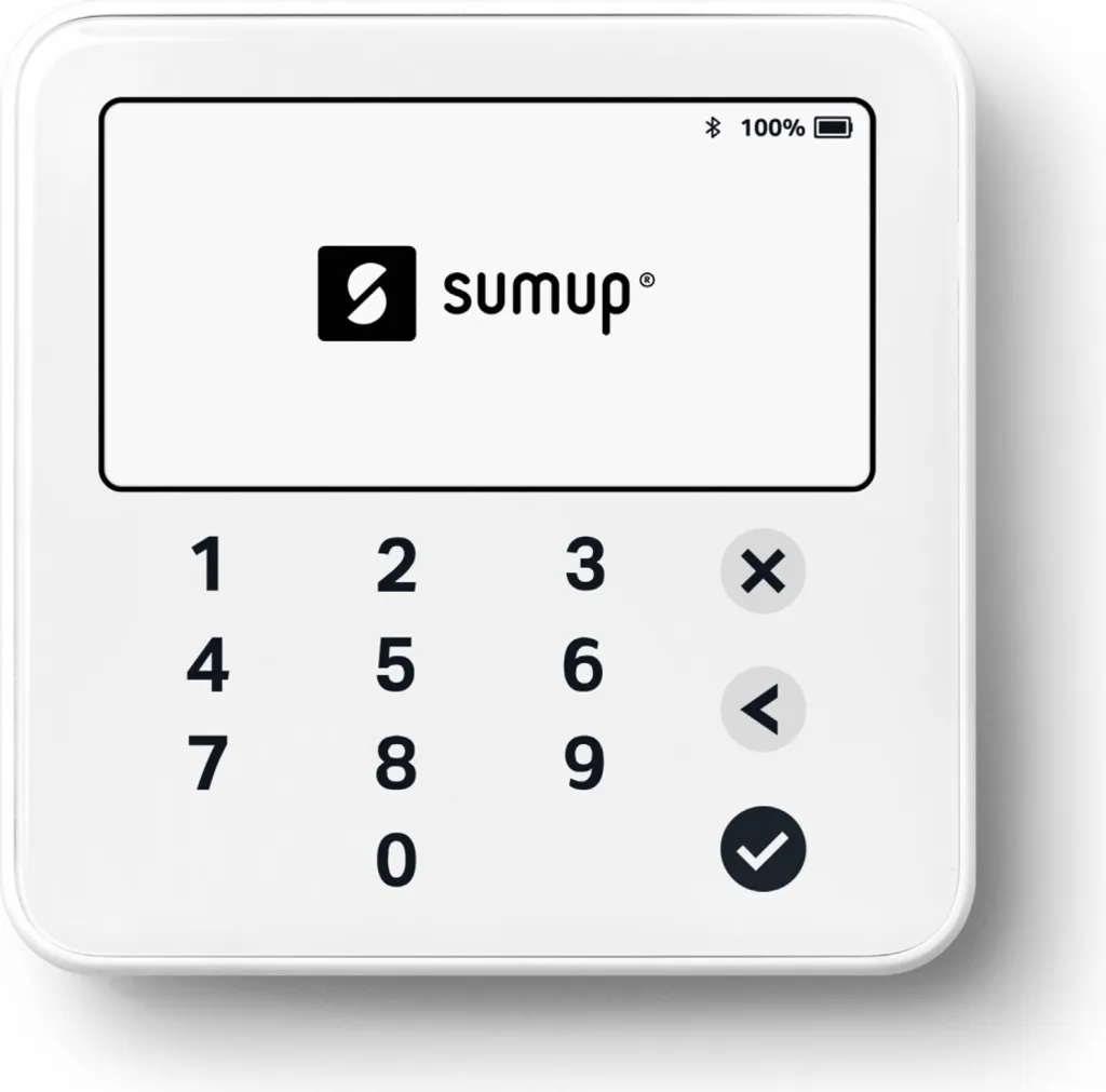 Terminal de paiement SumUp Solo Lite RDR-SUL-007 sans contact Bluetooth