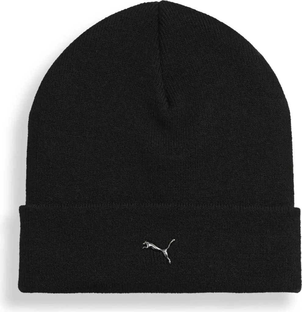 Bonnet sport PUMA Metal Cat noir pour sorties urbaines et sportives