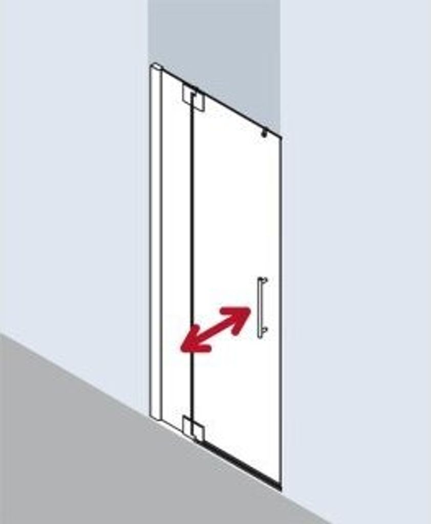 Kermi PX1TR130181YK Pendeltür Pasa XP 1TR 1300x