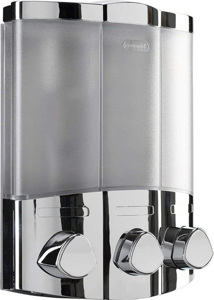Distributeur de savon automatique Trio mural chromé cuisine et bain