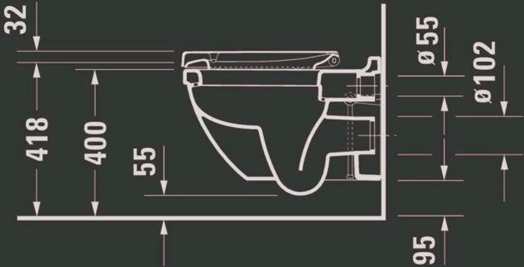 WC-Sitz Starck 3 mit SoftClose Scharniere edelstahl, weiß Produktbild 28