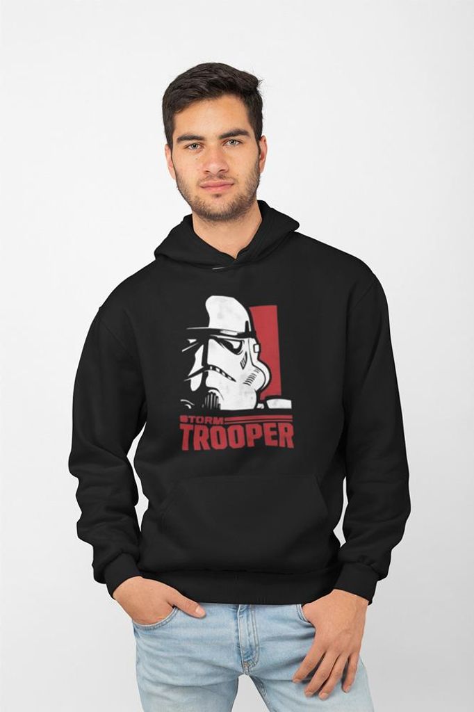 D&B Uni Hoodie MO00098 Star Wars Schwarz-Größe L