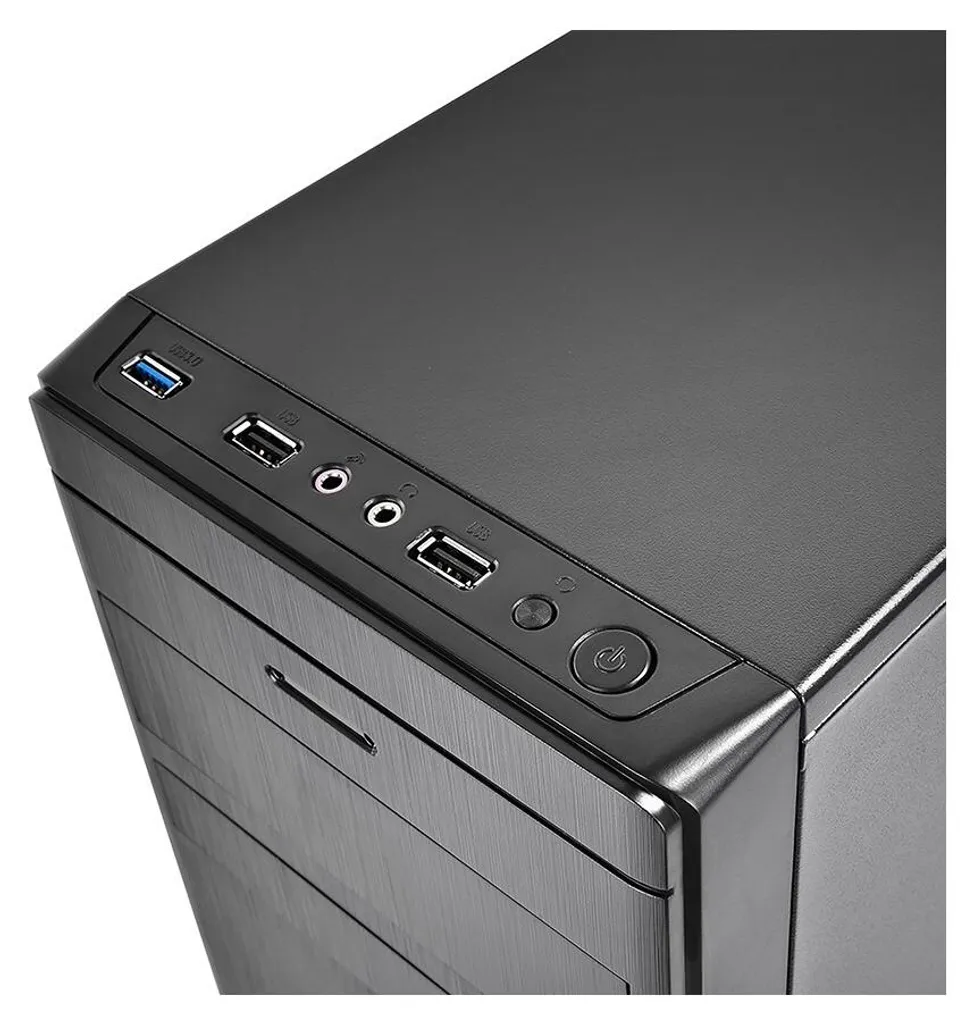Boîtier informatique Micro ATX Deepcool Wave V2 noir avec USB 3.0 - 8