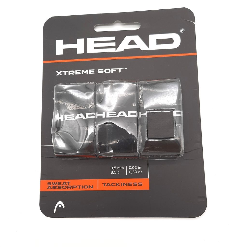 Head Pack 3 Overgrips Xtremesoft Schwarz Produktbild 