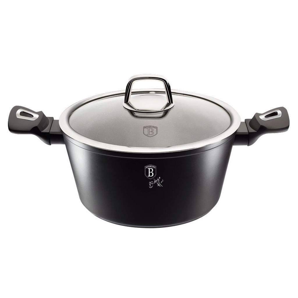 Berlinger Haus Kochtopf 24 cm Granit Schwarz BH-1852 Produktbild 