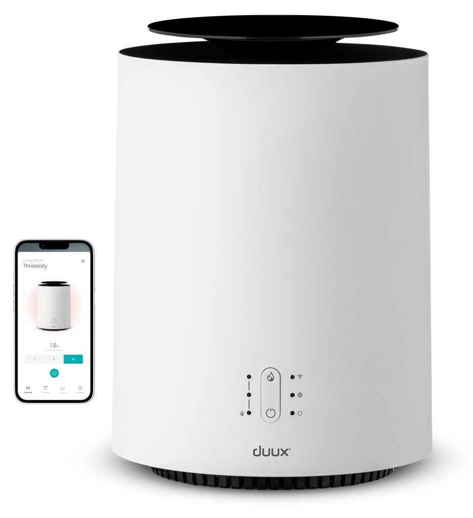 Duux Threesixty 2 Smart Keramik Heizlüfter - 360° Produktbild 