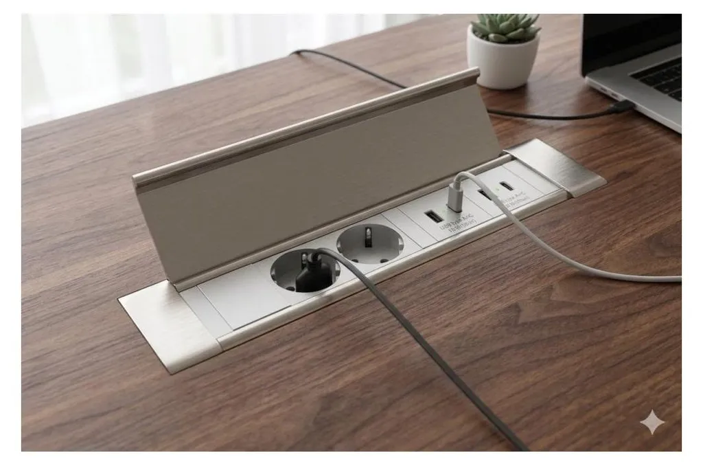 Optimisez votre espace avec le tiroir encastré IN 553048 USB A+C