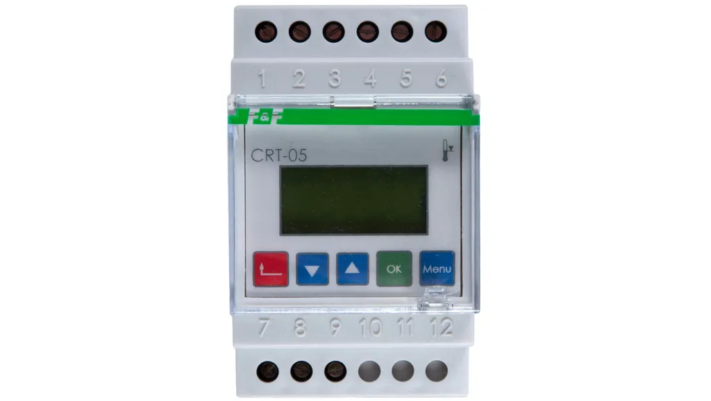Thermostat numérique CRT-05 programmable rail DIN 16A 2 fonctions