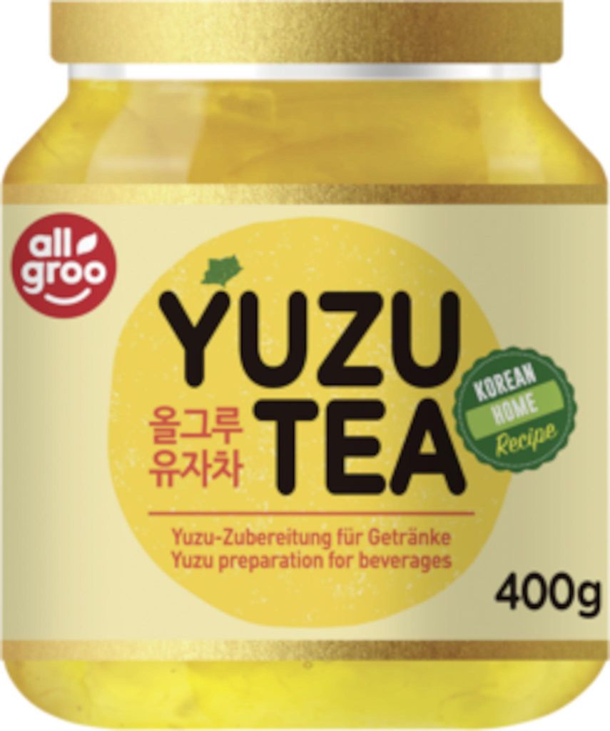 All Groo Yuzu Zubereitung für Getränke Yuzu Tea 400g Produktbild 