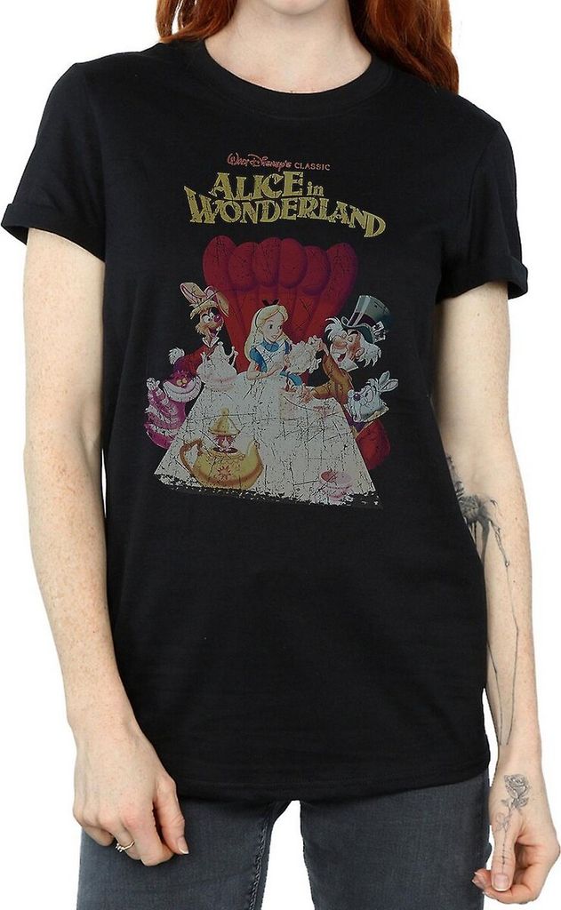 Alice In Wonderland - T-Shirt für Damen BI1408 (XL) Produktbild 