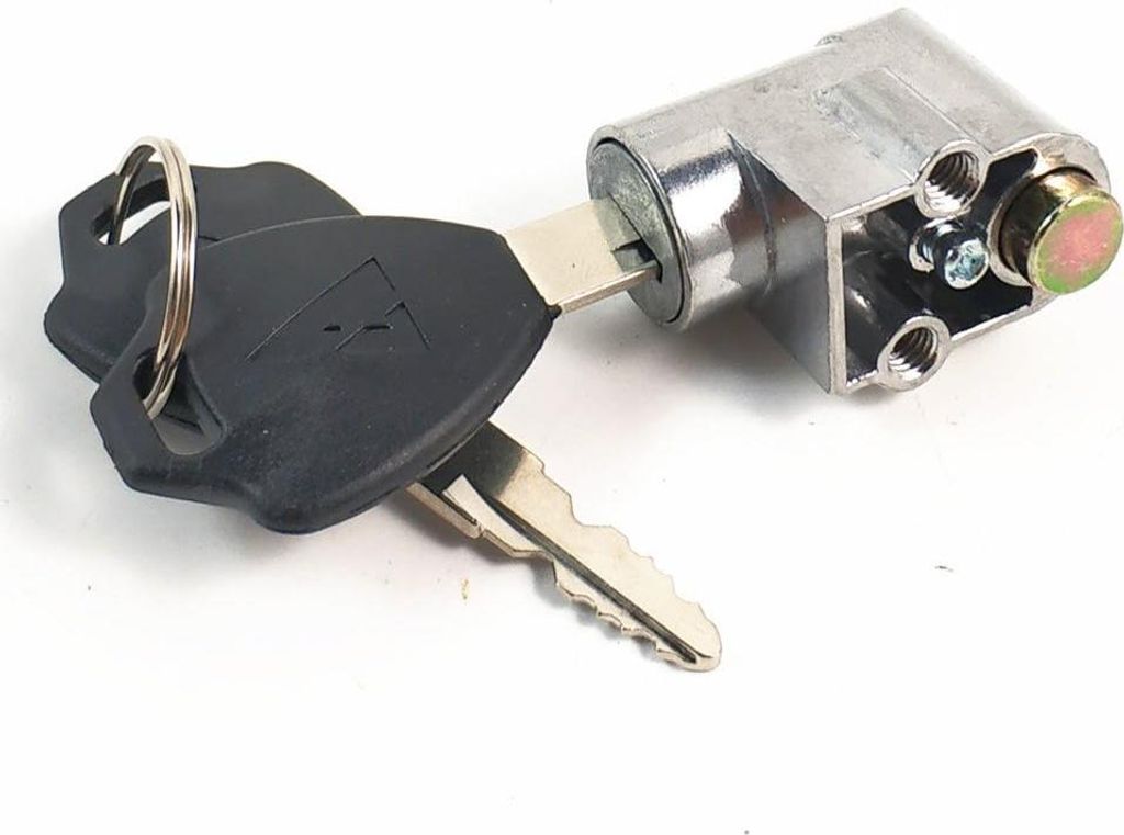 Schloss mit 2-Tasten, passend für E-Bike Elektrofahrrad, Roller, Safe, Schlosskasten