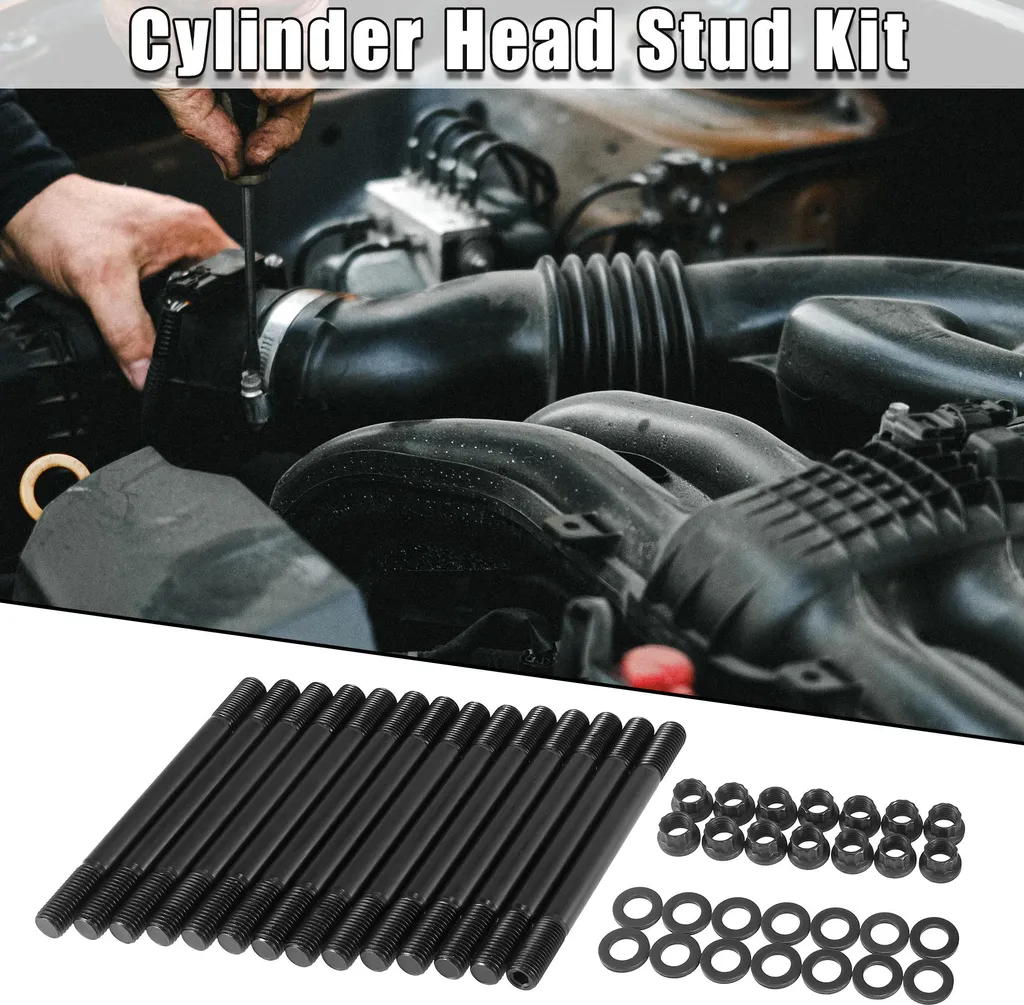 Goujons de Culasse M11 Anti-Déformation 5.08" pour Réparation Auto Fiable