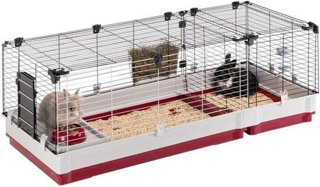 Hamstertank 120 x 60 x 50 cm - Modulare und öffnende - Inklusive Zubehör - Für Hamster und Kaninchen