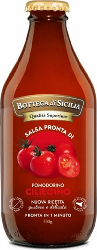 Salsa Pronta di Pomodorino Ciliegino 330g - Bottega di Produktbild 