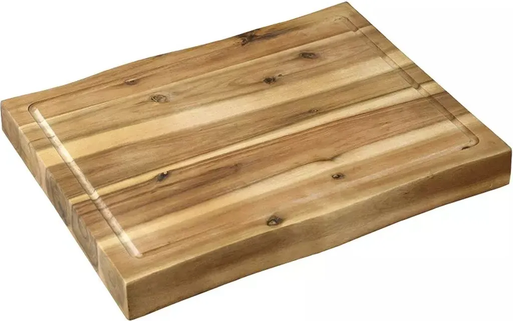 KESPER 28750 Tagliere Gigante in Acacia 7cm - Il Cuore della Cucina