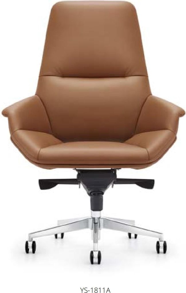 Kunstleder Sessel in Schwarz modern eleganter Sitzkomfort