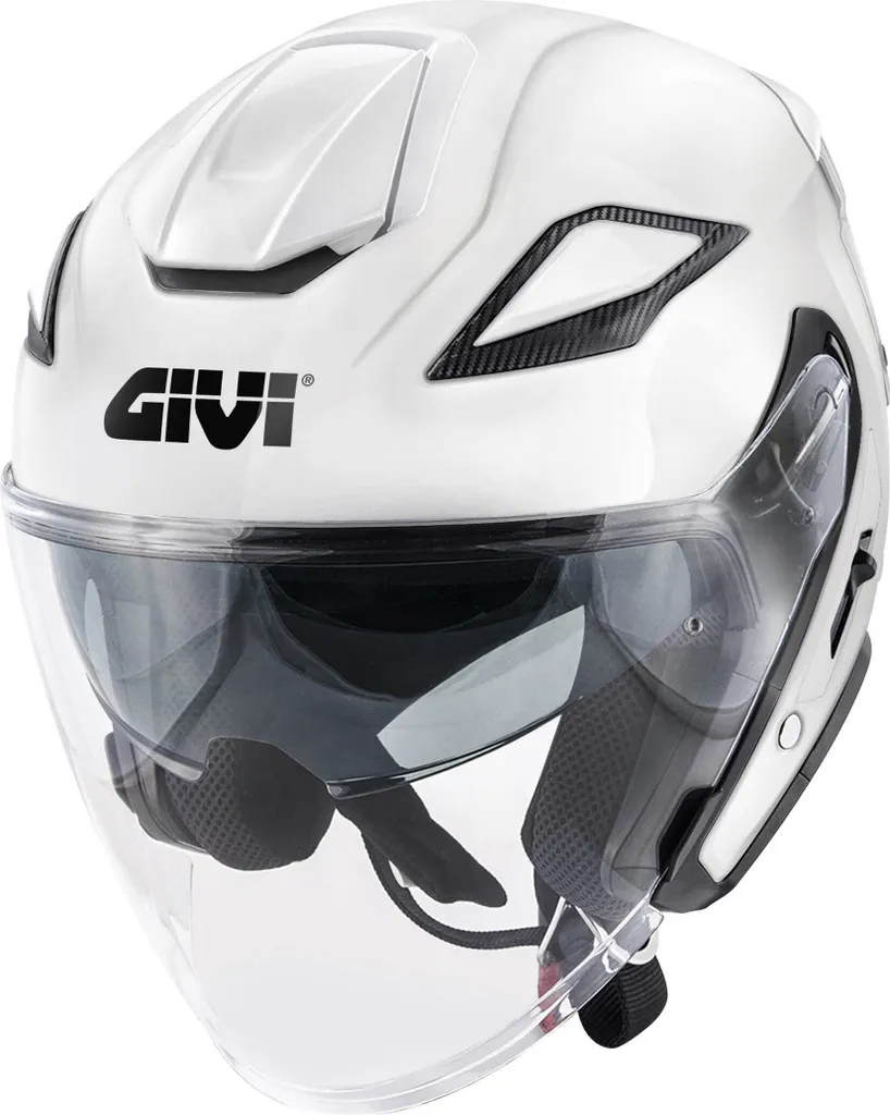 Casque jet GIVI X29 Basic Blanc Brillant Taille M - Homologué ECE 22.06