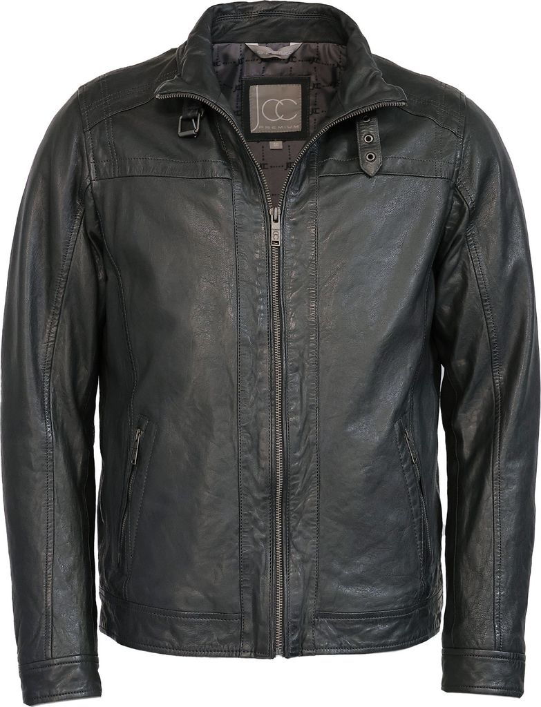 JCC Lederjacke 3102240 Herren graphite grey 48