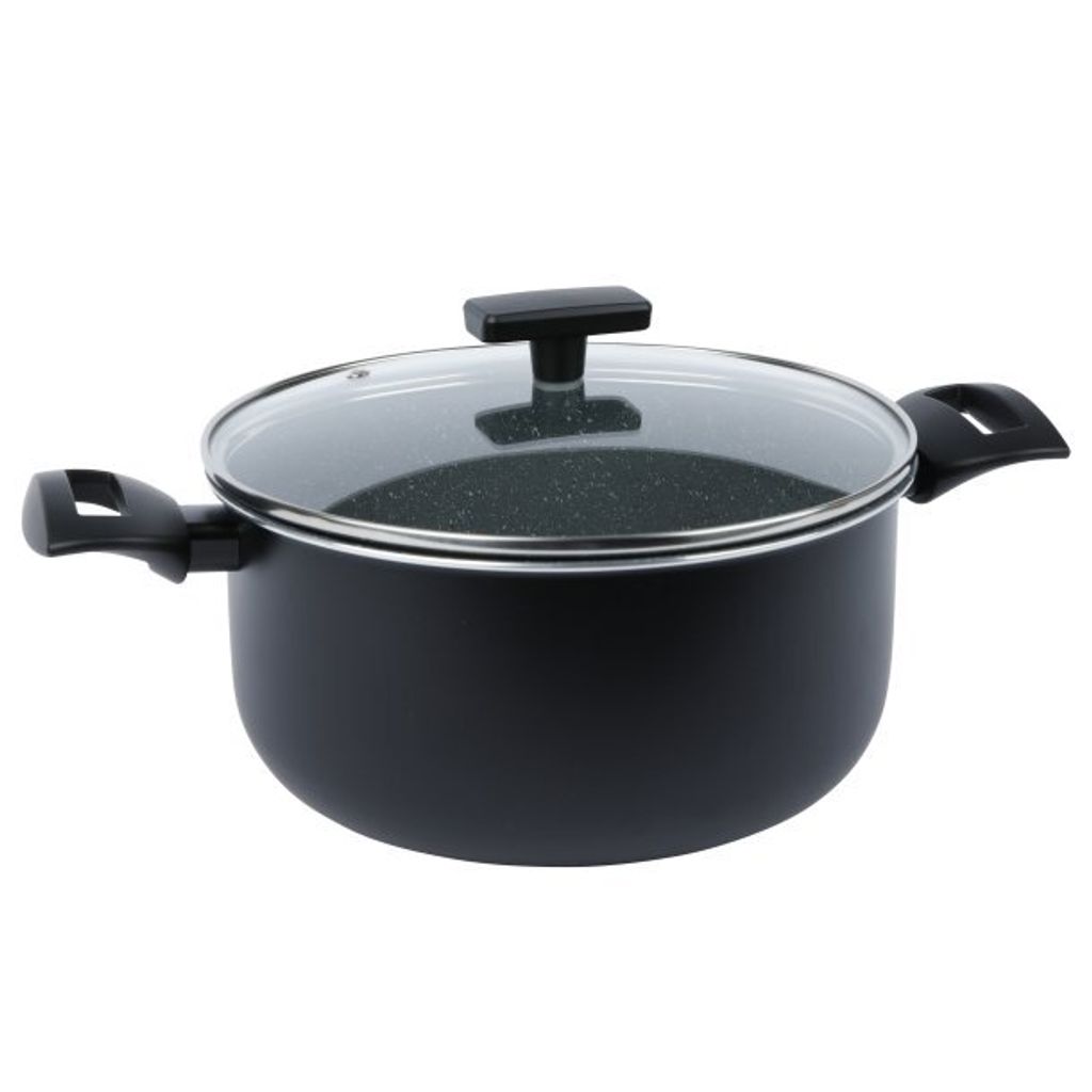 Topf, Ø Ca. 24 Cm, Mit Deckel, Gepresst