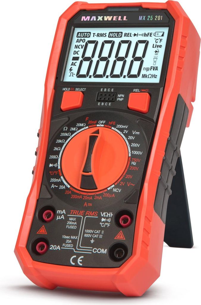 Digitalmultimeter MX 25201 mit True RMS, Temperaturmessung Produktbild 