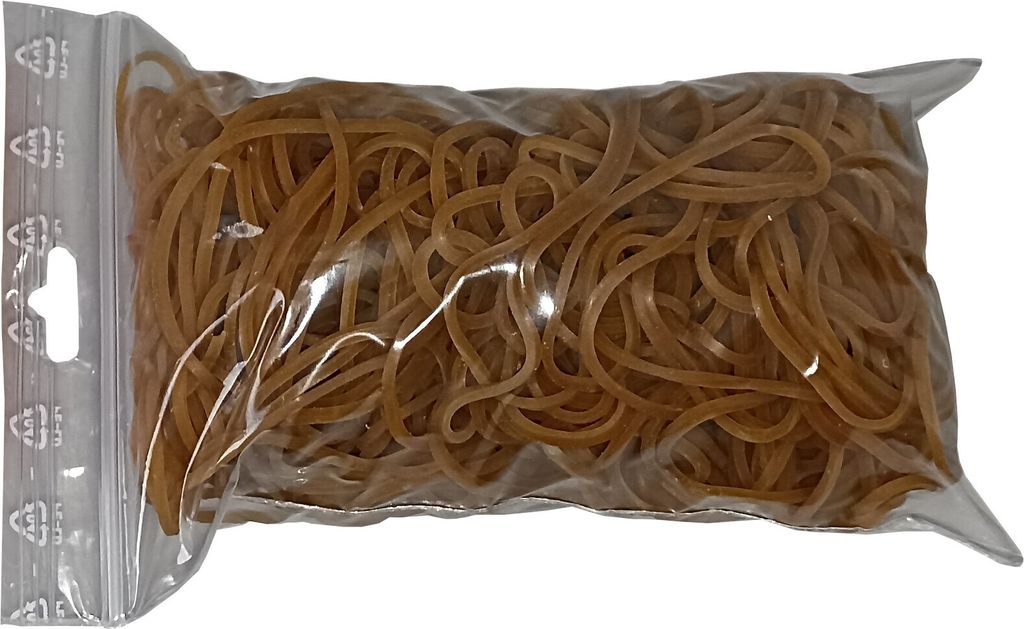 100 g Gummiringe natur 50 mm Ø 1,5 x 1,5 mm breit Produktbild 