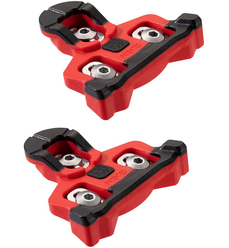 Pro Bike Tool Fahrrad-Cleats SPD-SL 6-Grad-Float für Männer und Frauen – 2er-Set für Straßen- und Indoor-Cycling