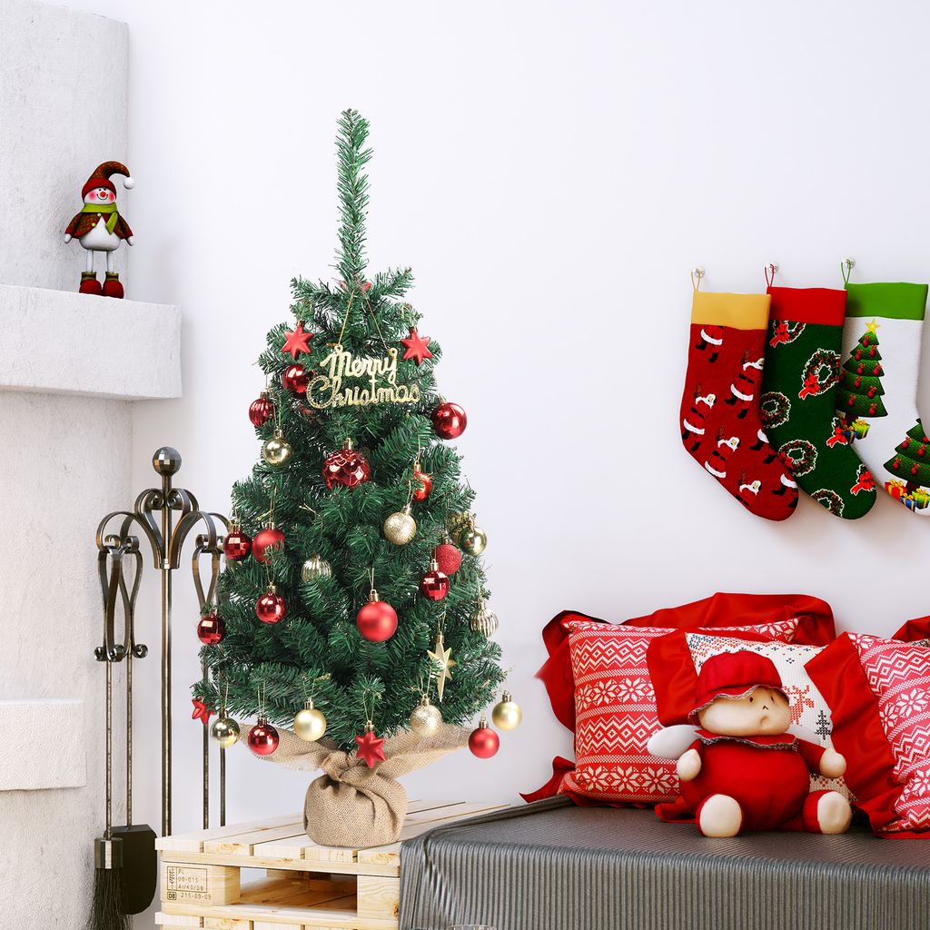 Künstlicher Weihnachtsbaum 90cm 100 Zweige, Basis aus Produktbild 3
