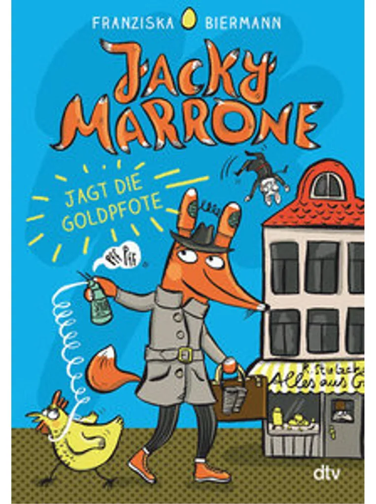 Livre Jacky Marrone jagt die Goldpfote : polar allemand pour enfant