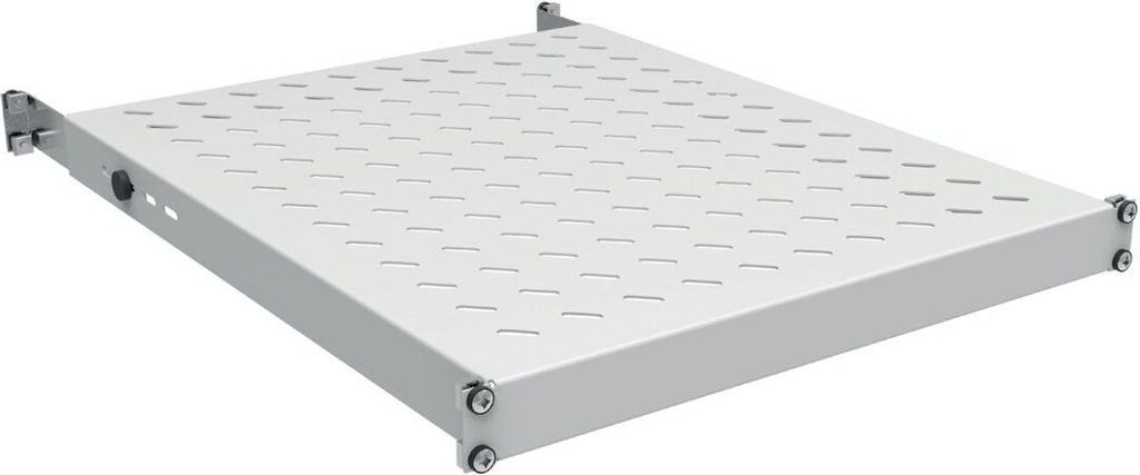EFB 19" Schwerlast Fachboden,Bolzenmont.,T=550 mm,schwarz