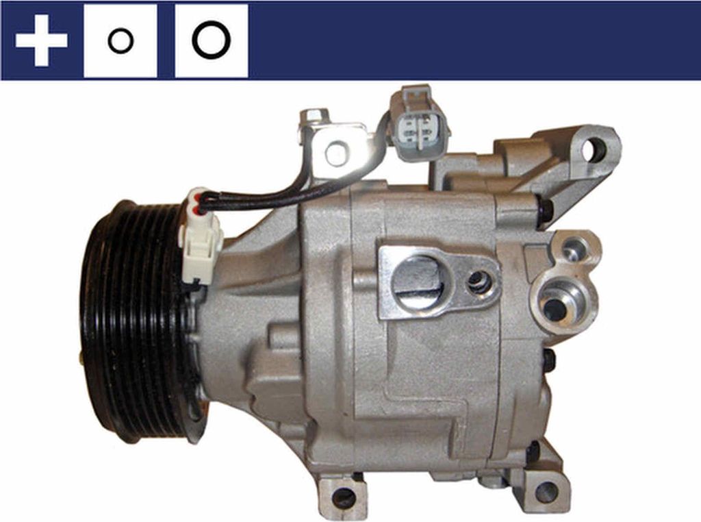 MAHLE ACP 375 000S SCSA06C Klimaanlage Klimakompressor PAG 46 R134a für TOYOTA COROLLA (ZZE12, NDE12, ZDE12) COROLLA Kombi (E12J, E12T) COROLLA Verso