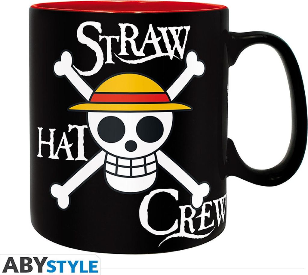 ONE PIECE - Tasse - 460 ml - Luffy & Skull - Cardboard box