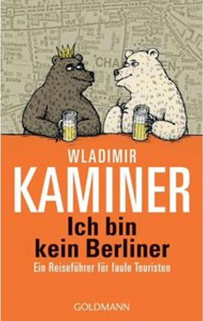 Sweat à capuche Ich bin kein Berliner gris chiné coupe décontractée