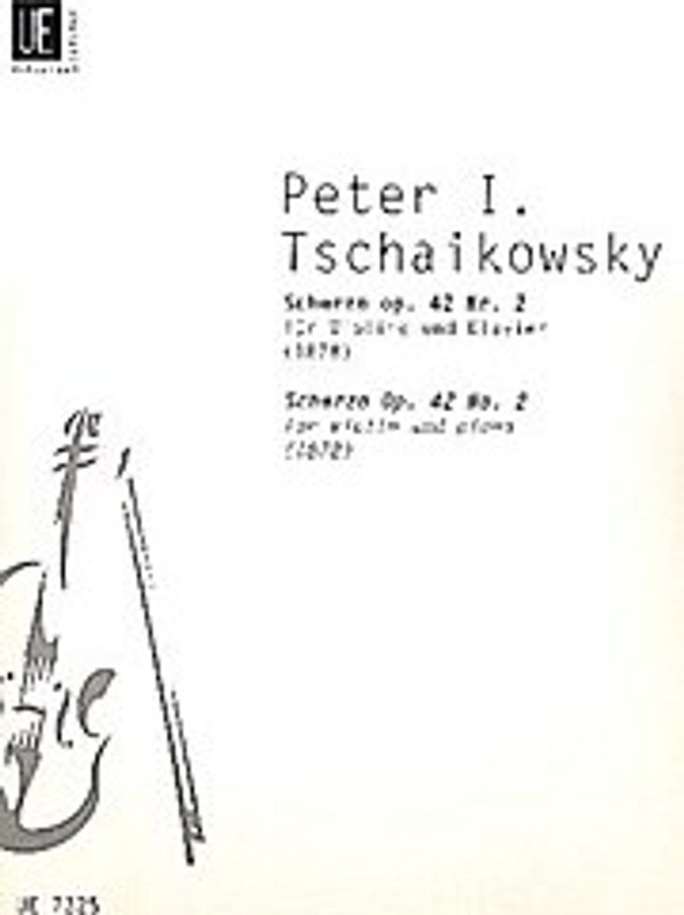 Scherzo op.42,2 : für Violine und Klavier