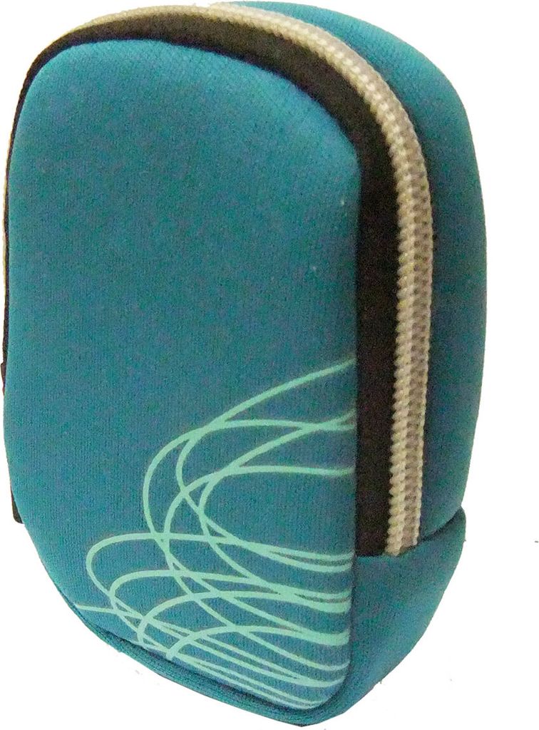 1A PHOTO PORST Tasche Cullmann Alpha 77 Compact 200 Neopren türkis