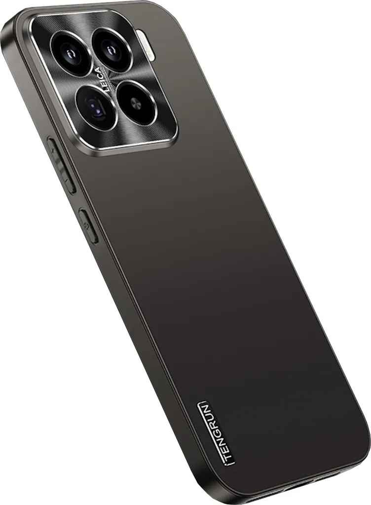 Per Xiaomi 15 Pro Streamer Series Fine Matte Metal Design Optics Custodia per telefoni cellulari Nero