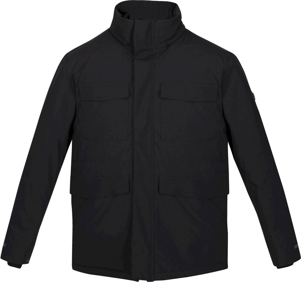 Regatta - "Edin" Jacke, wasserfest für Herren RG8197 (L) (Schwarz)