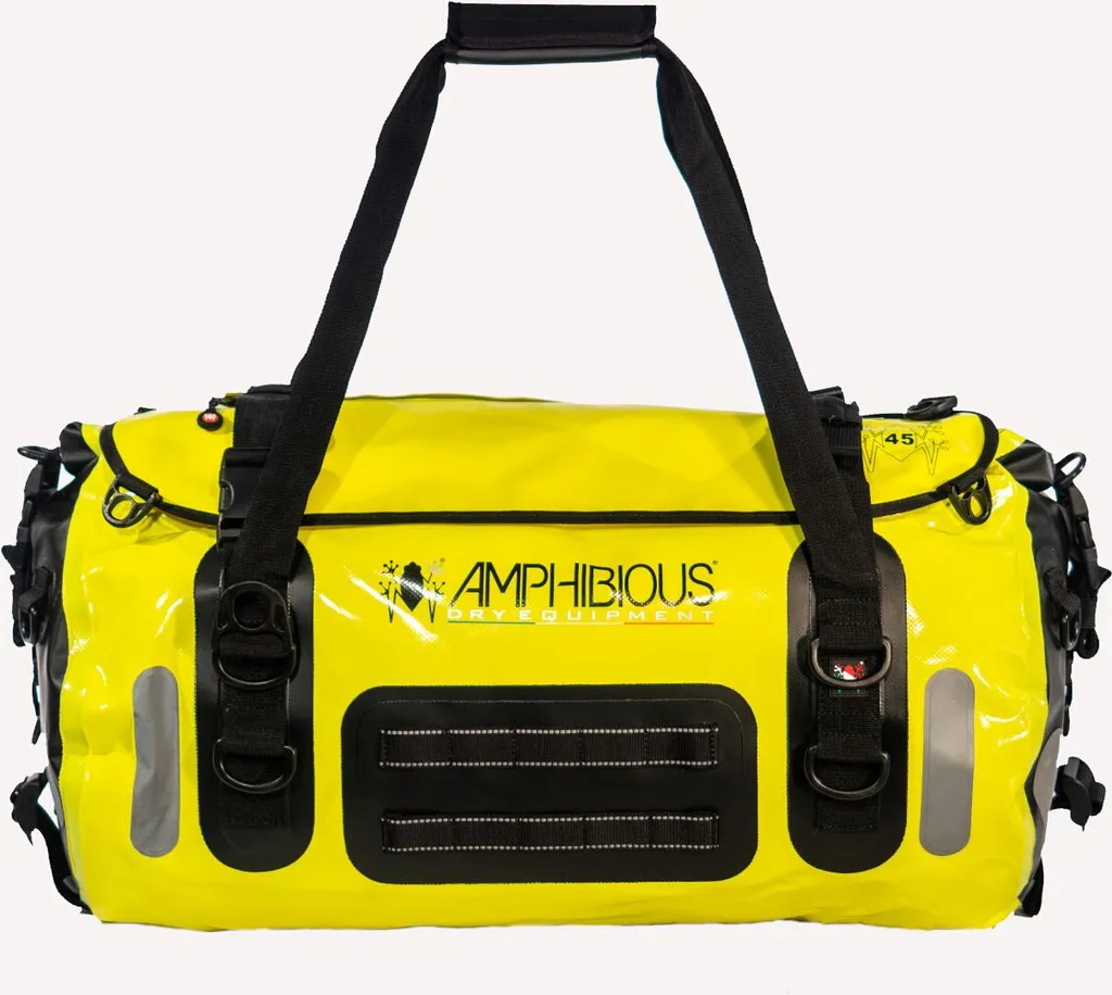 Gardez vos Affaires au Sec avec le Sac Étanche 60L Voyager II Jaune