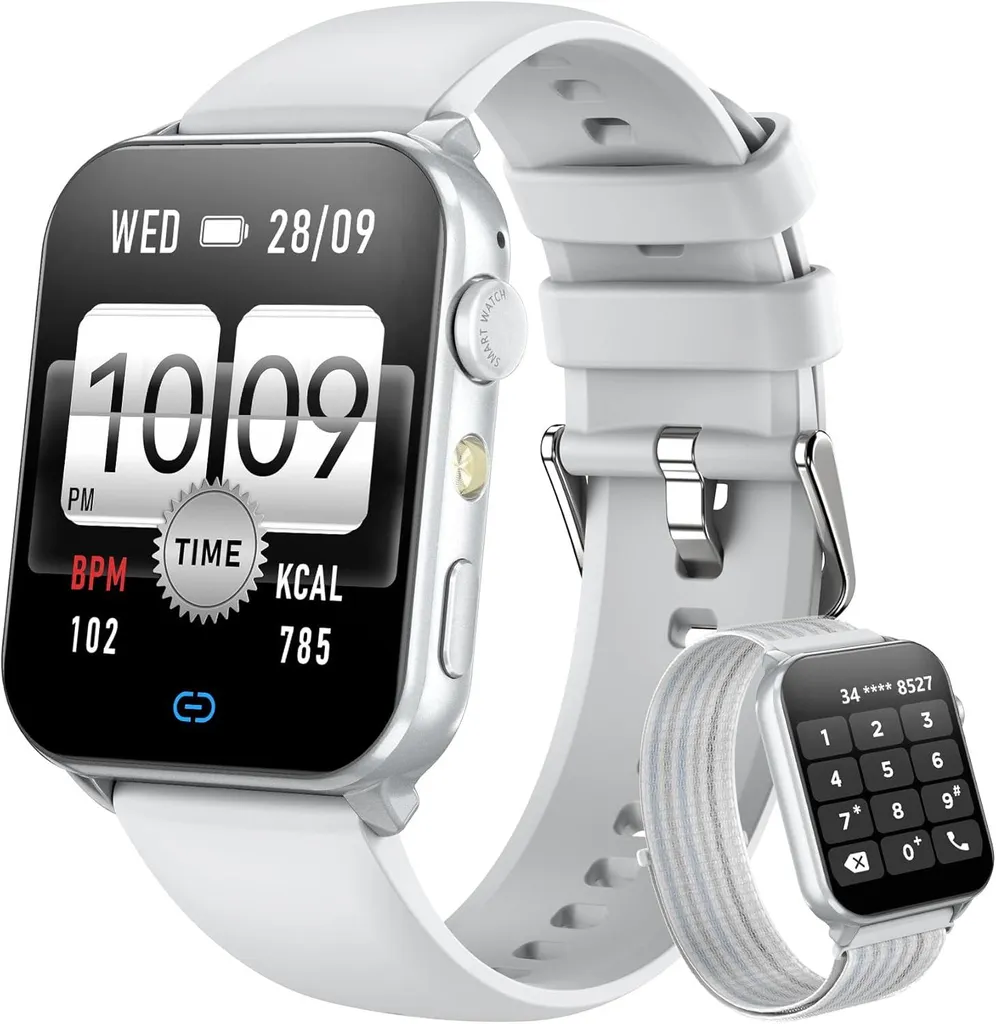 Offerta Smartwatch Uomo Donna - Chiamate Bluetooth e Torcia LED
