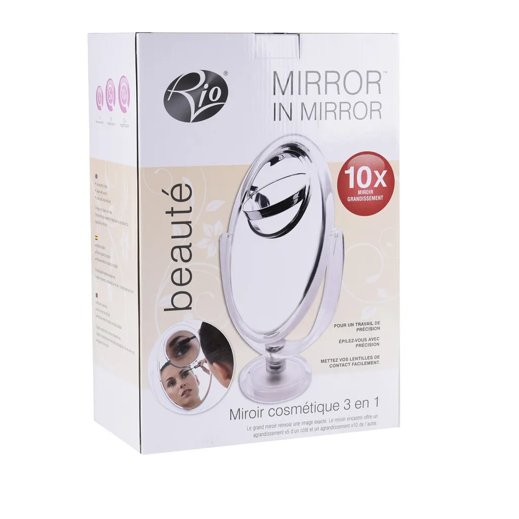 Miroir Grossissant Rio MIMM avec LED - Haute Définition et Design Chic
