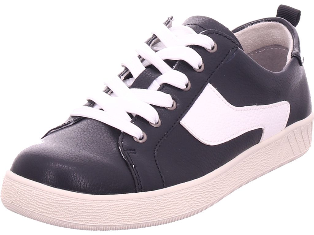 Jana Woms Lace-up Damen Halbschuh in Schwarz, Größe 38
